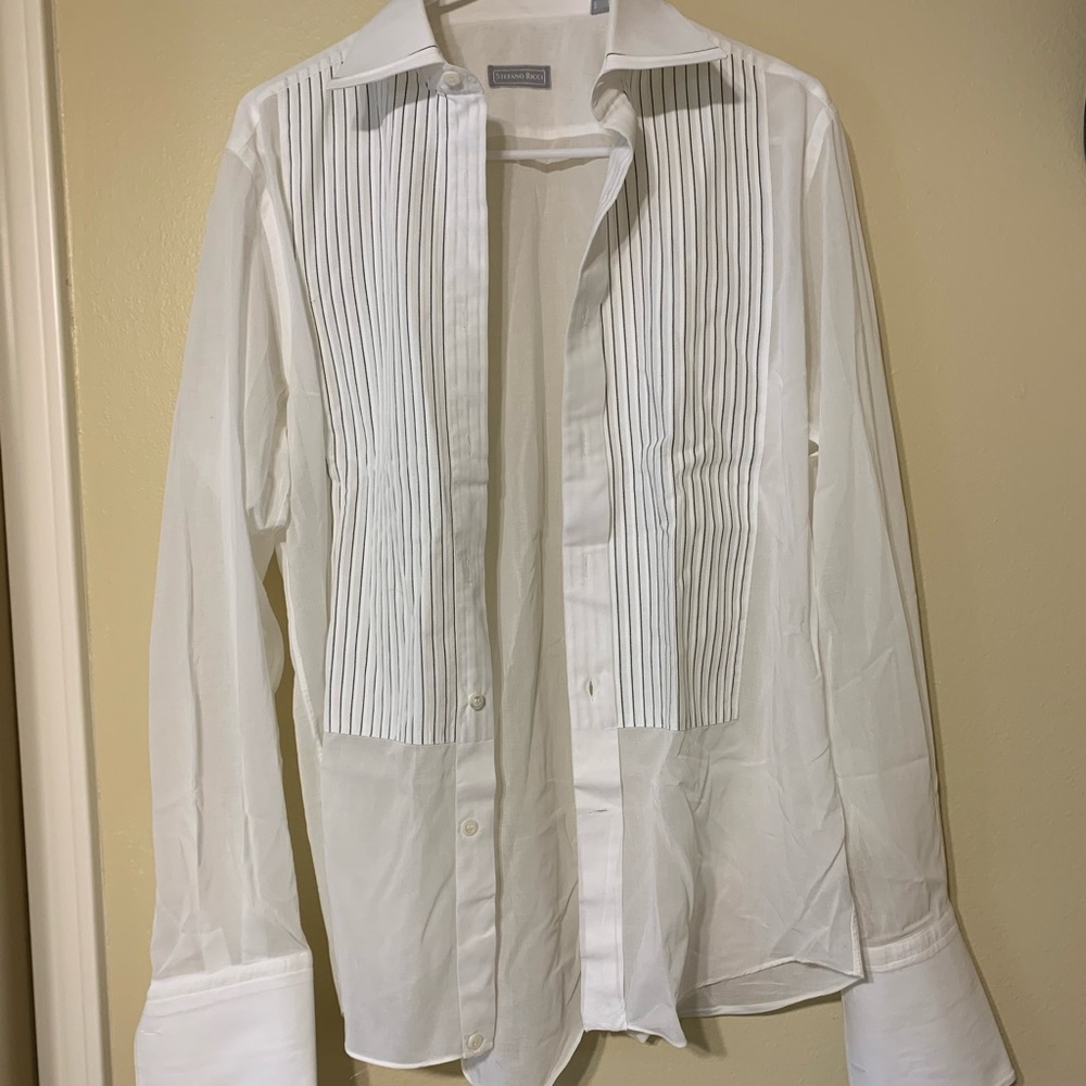 Stefano Ricci white button down